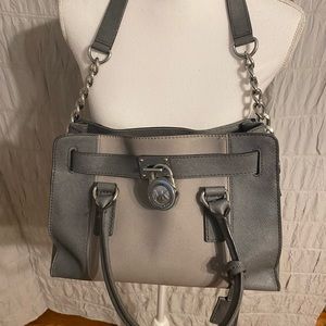 Michael Kors gray purse
